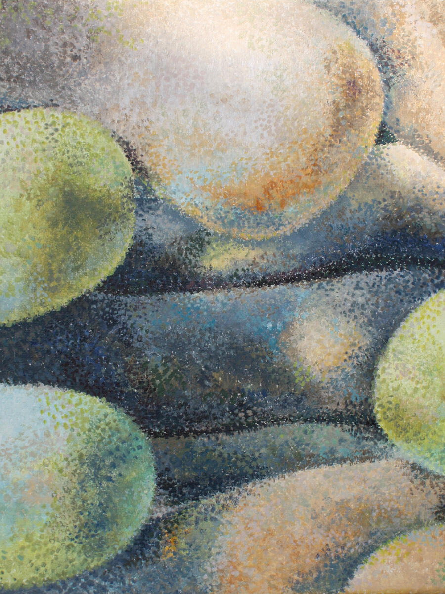 &quot;Untitled&quot; 2024 Gouache on canvas 8&quot; x 10&quot;