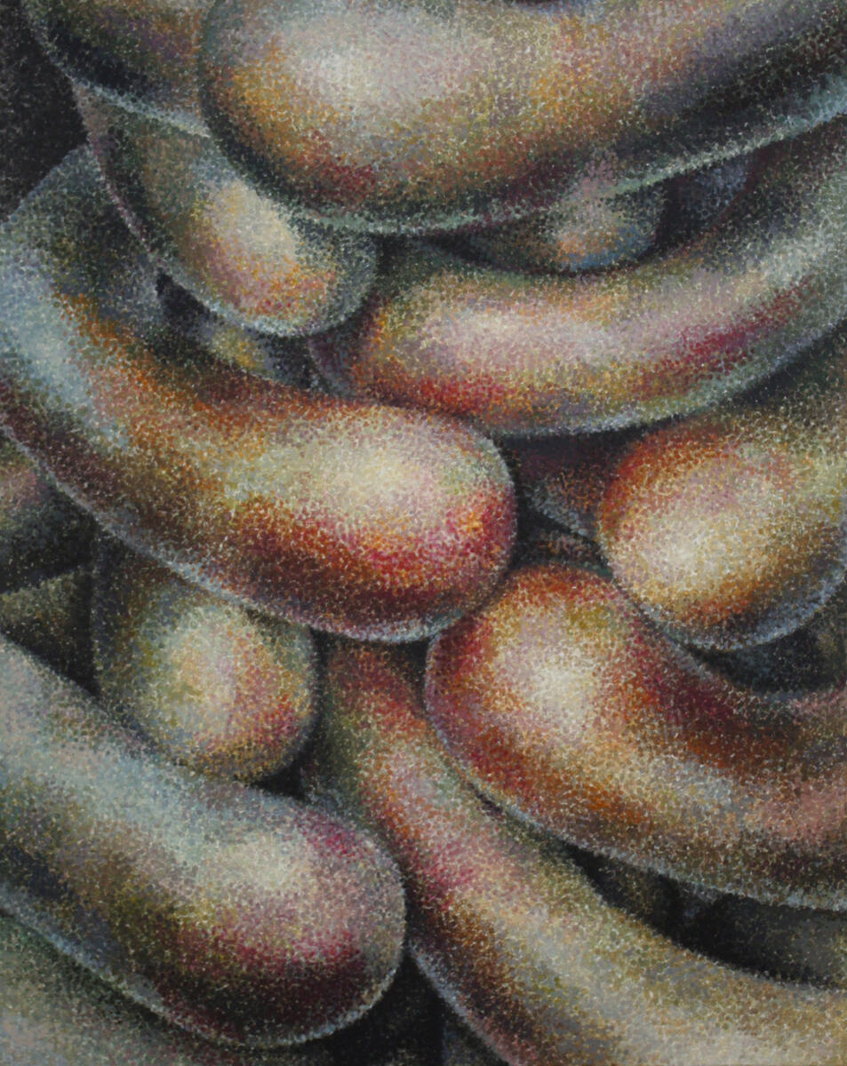 &quot;I Miss You&quot; 2024 Acrylic on canvas 24&quot; x 30&quot;